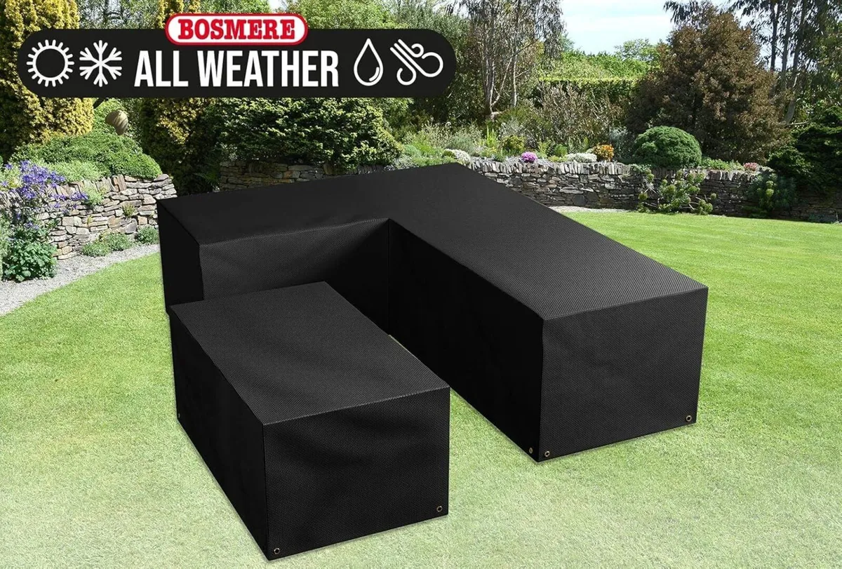 All-weather (Modular) - L-Shaped Dining Set Cover - Image 3