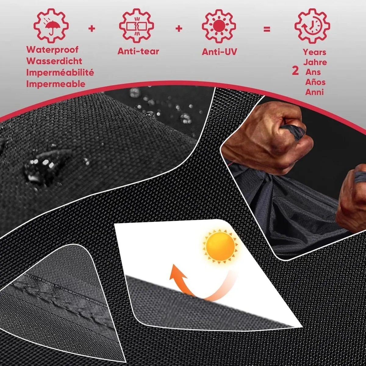 Turtle-Life Garden Furniture Covers Round Table - Image 4