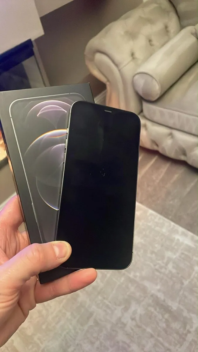 iPhone 12 Pro Max 128GB with box mint condition - Image 2