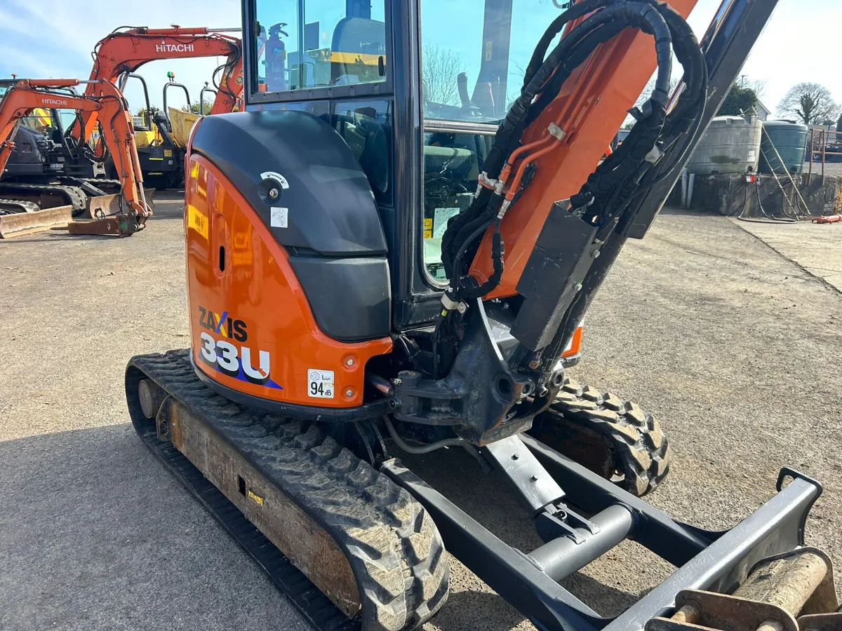 2023 Hitachi ZX33U-6 Only 2100Hrs -MULLANS - Image 3