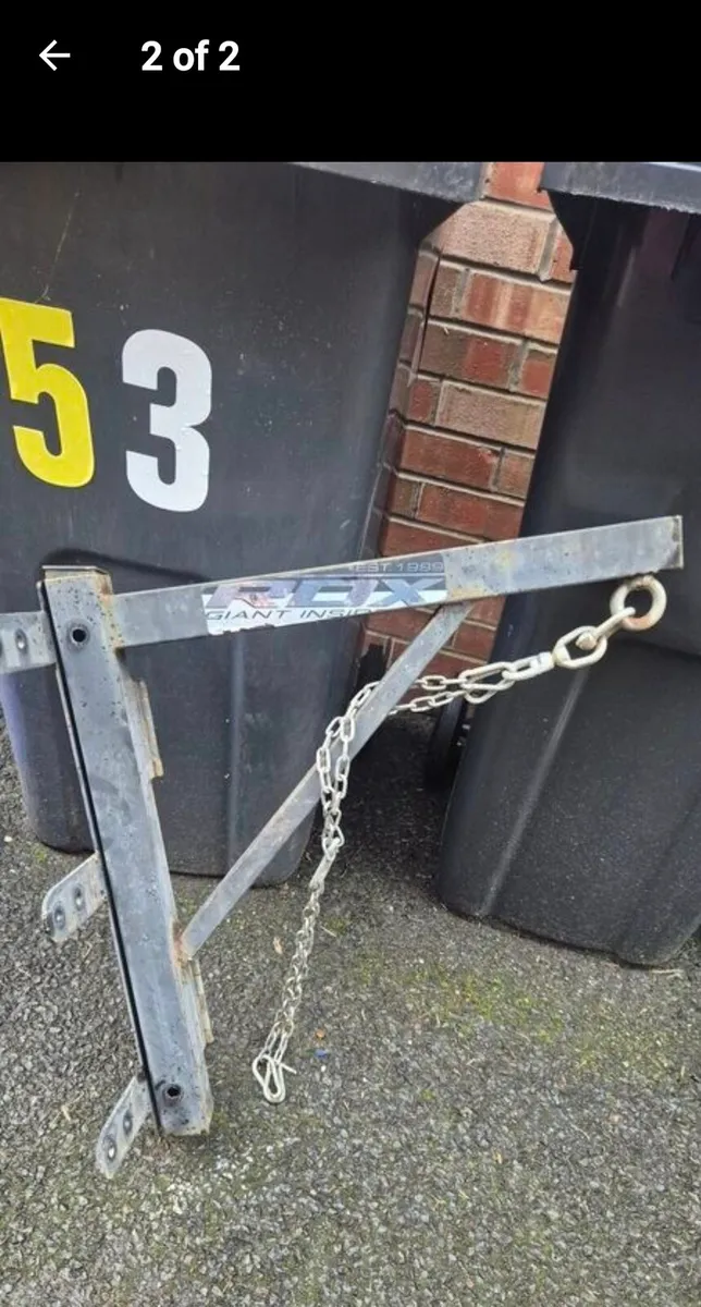 Boxing bag outdoor swinging bracket heavy duty - Image 2