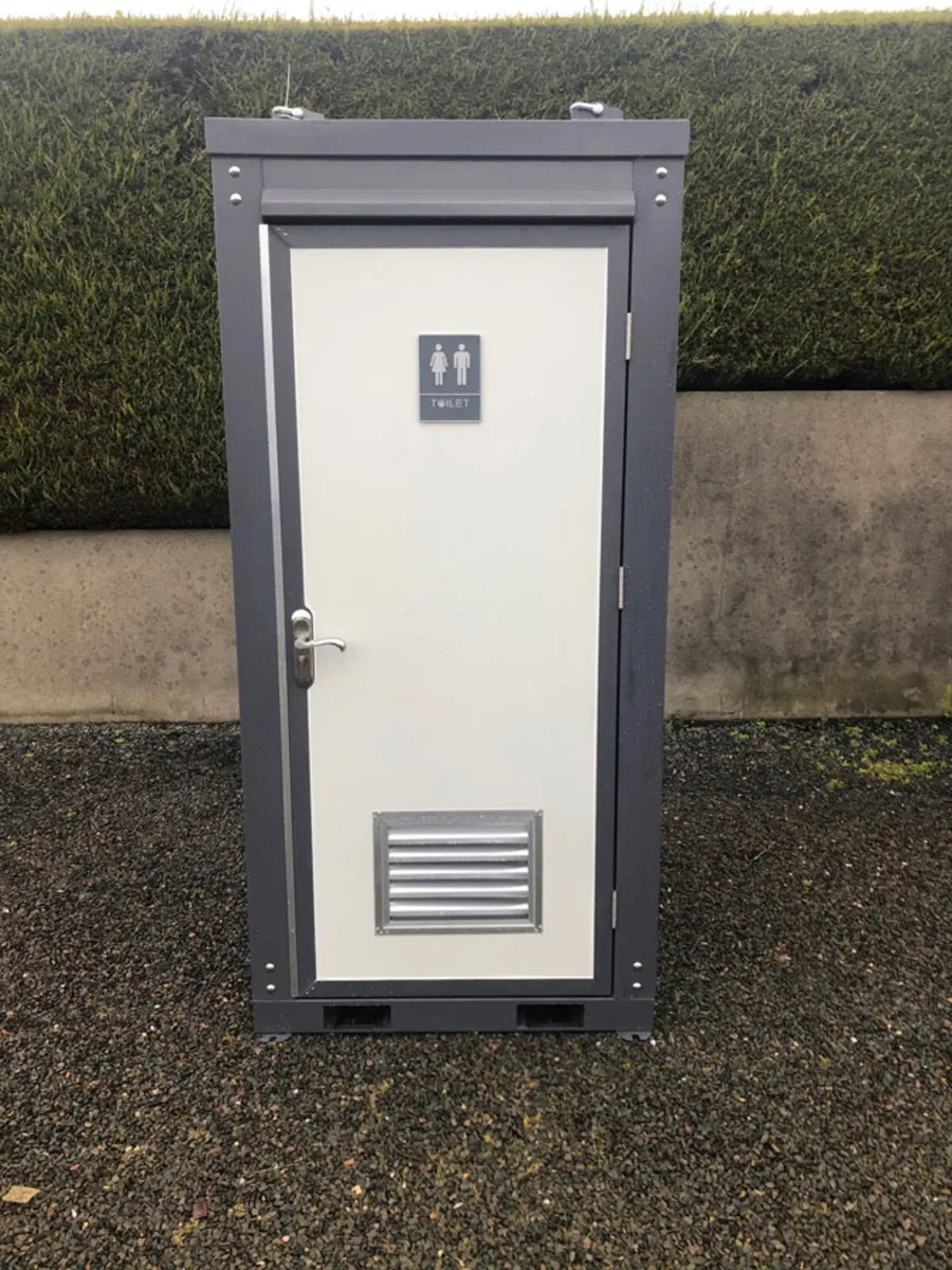 New 220V Single Toilet Unit **Online Auction** - Image 1