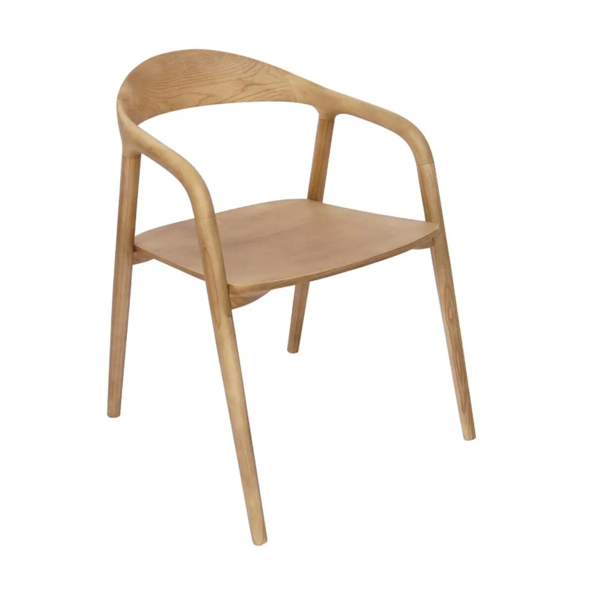 Mokki Ash Dining Chair – Solid Wood Edition - Image 2