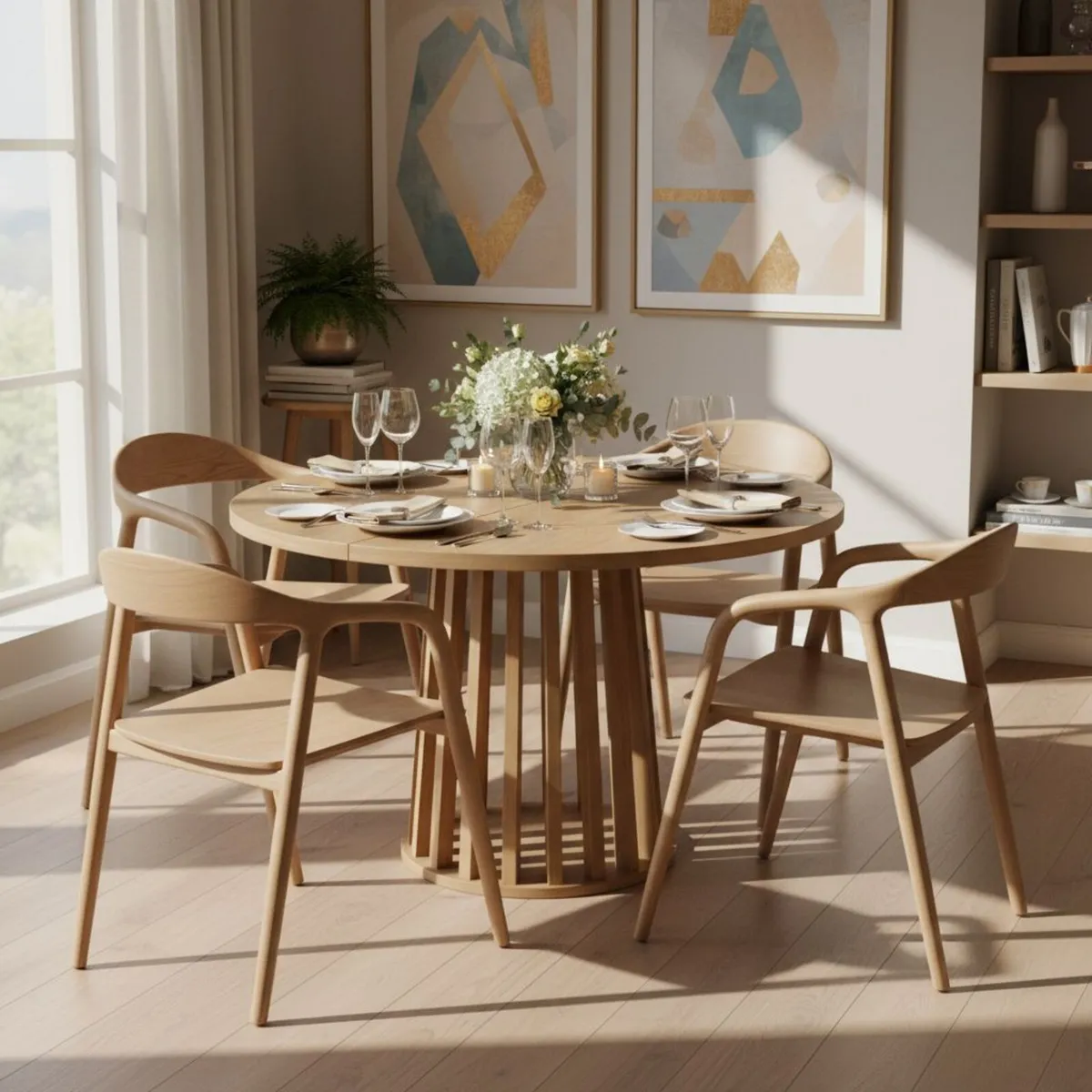 Mokki Ash Dining Chair – Solid Wood Edition - Image 4
