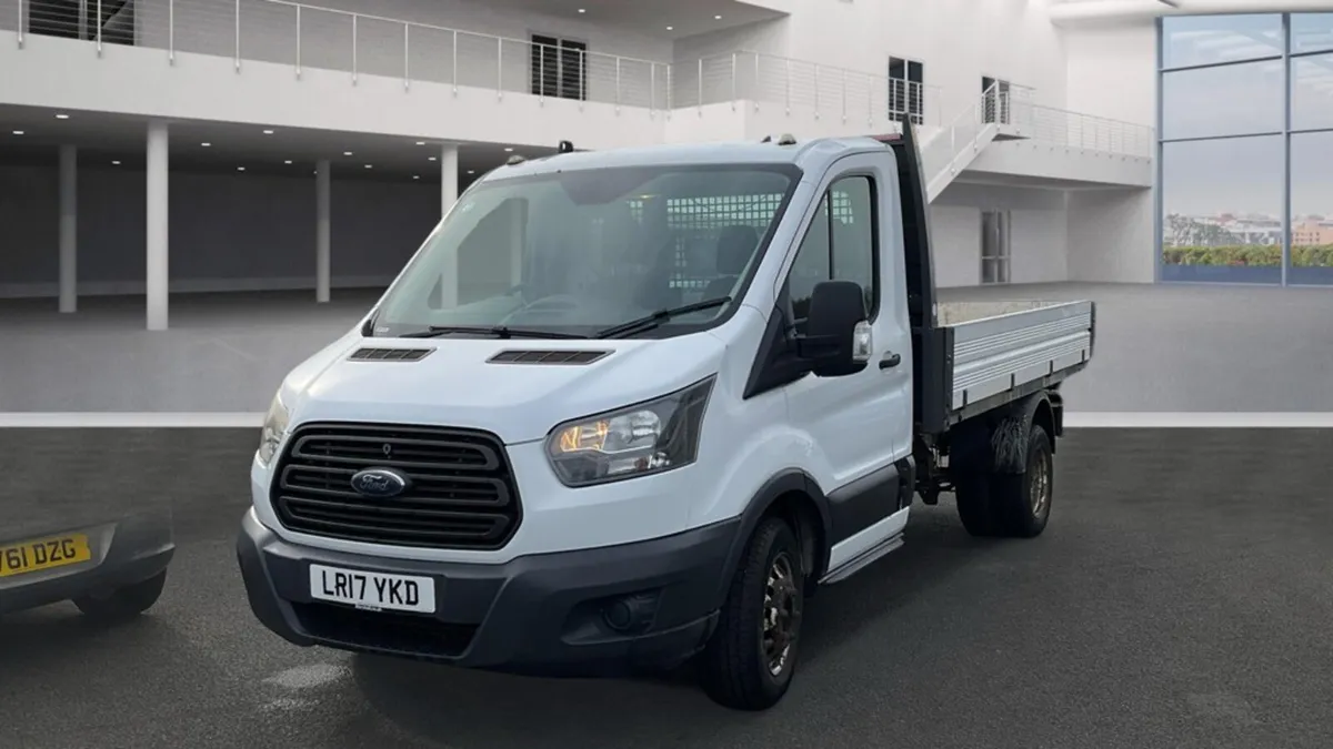 NO VAT 2017 TRANSIT 130 350 10FT6 FACTORY TIPPER - Image 2