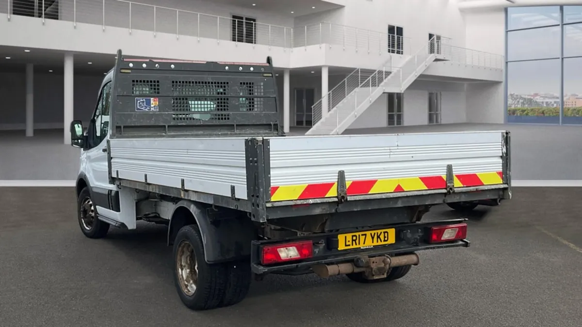 NO VAT 2017 TRANSIT 130 350 10FT6 FACTORY TIPPER - Image 3