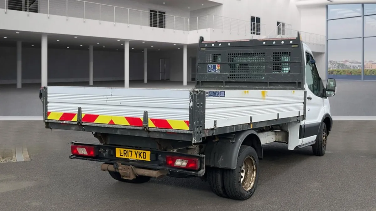 NO VAT 2017 TRANSIT 130 350 10FT6 FACTORY TIPPER - Image 4