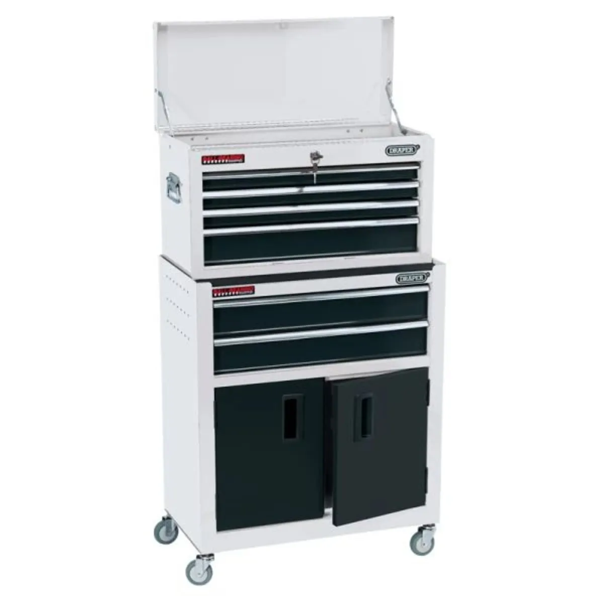 Draper 24" Combined Roller Cabinet And Tool Chest - Image 1
