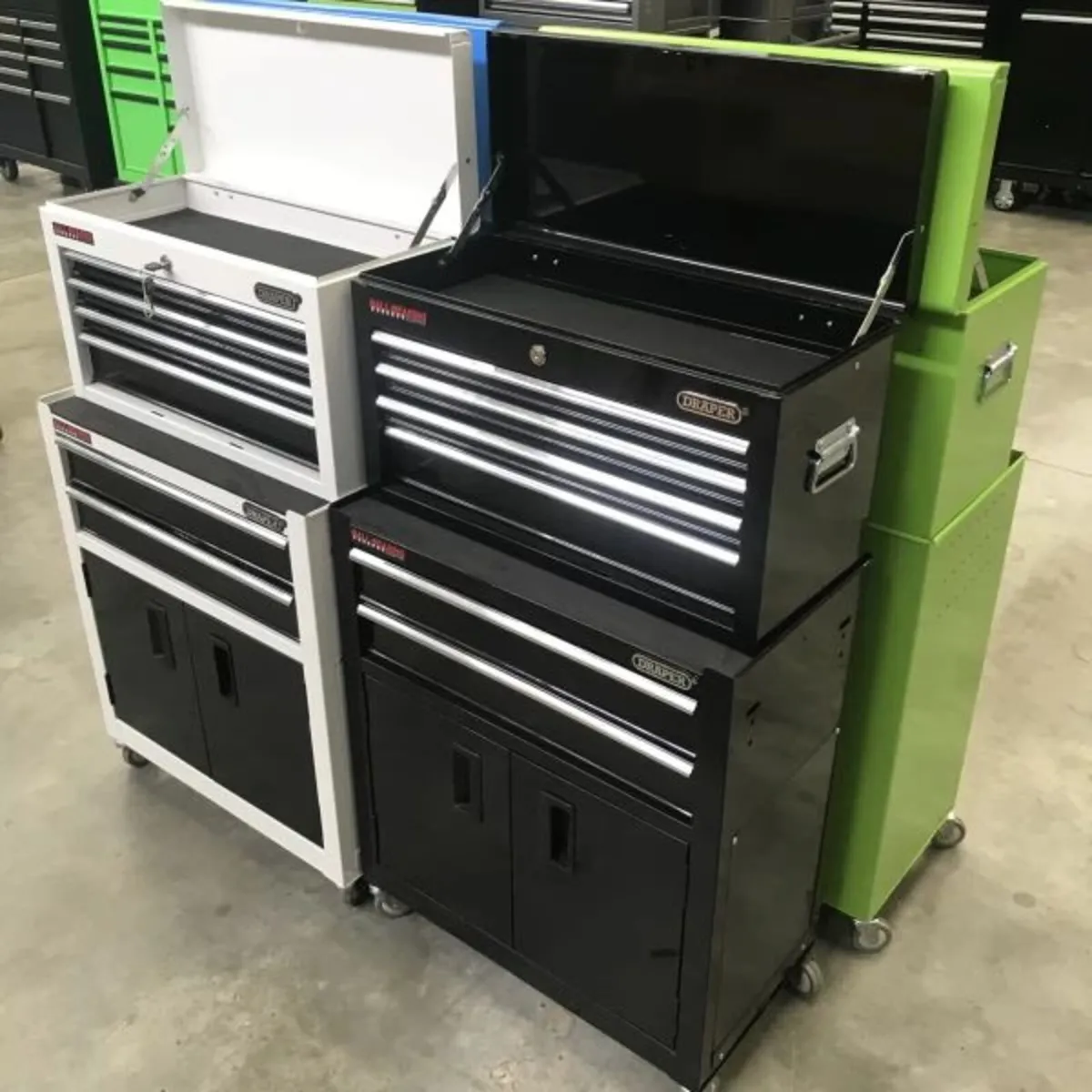 Draper 24" Combined Roller Cabinet And Tool Chest - Image 3