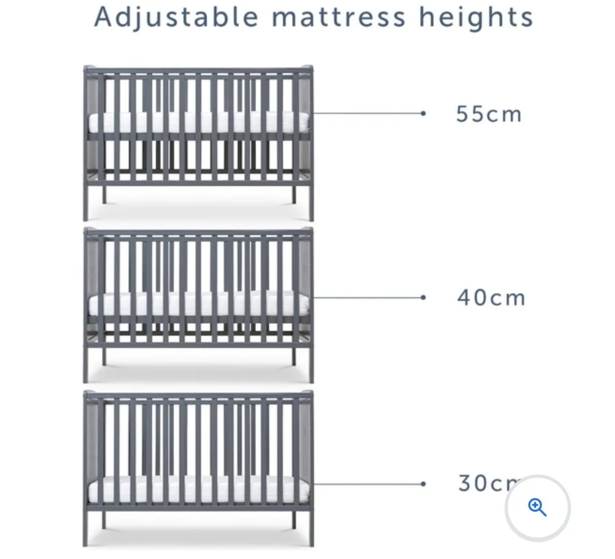 Baby Elegance Elle Cot - Image 3