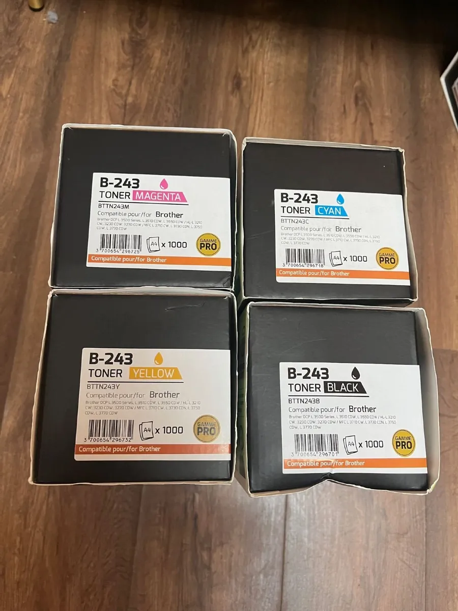 Brother TN243 Toner Cartridges Multipack
