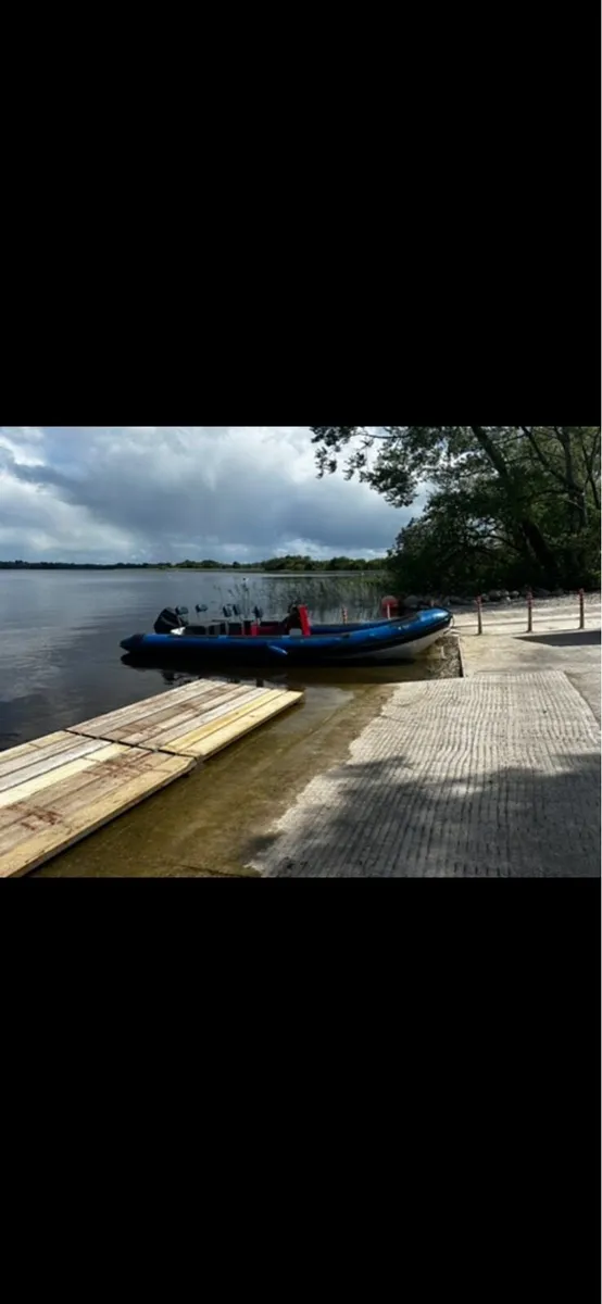 7m rib engine and trailer - Image 1