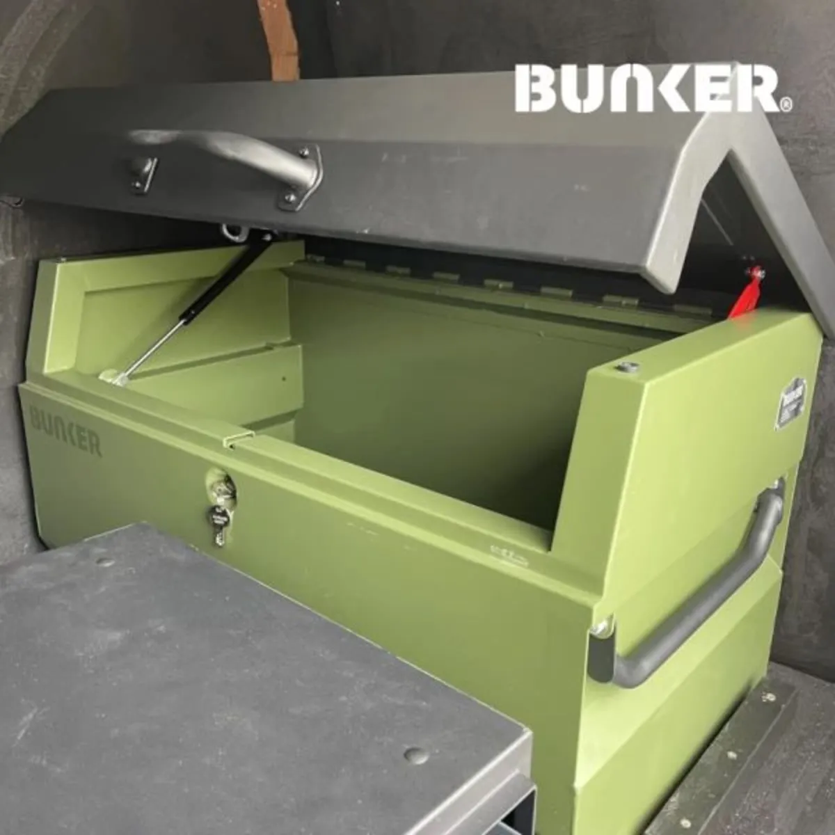 Bunker® T1 Storage Box Green (31772) - Image 2