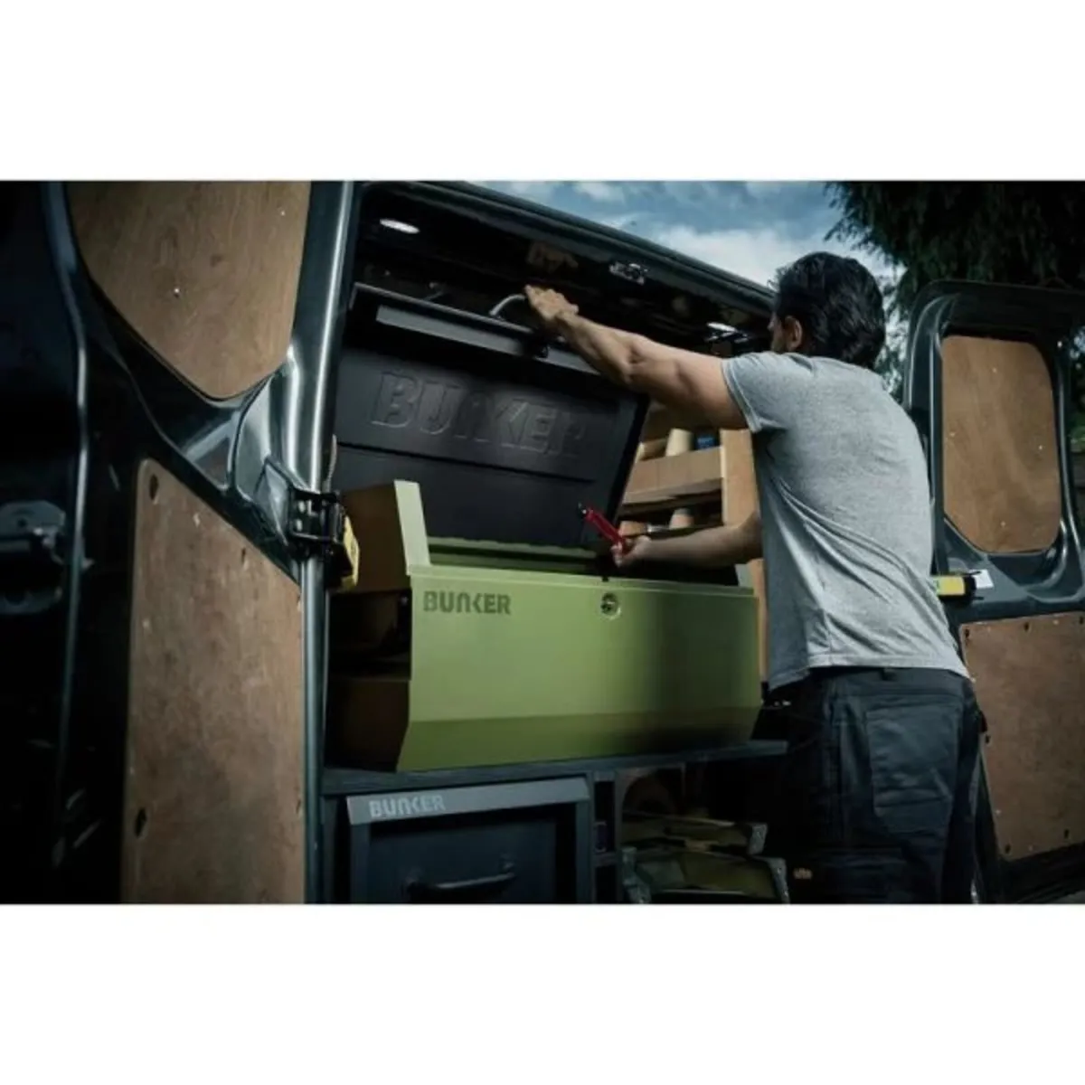 Bunker® T1 Storage Box Green (31772) - Image 4