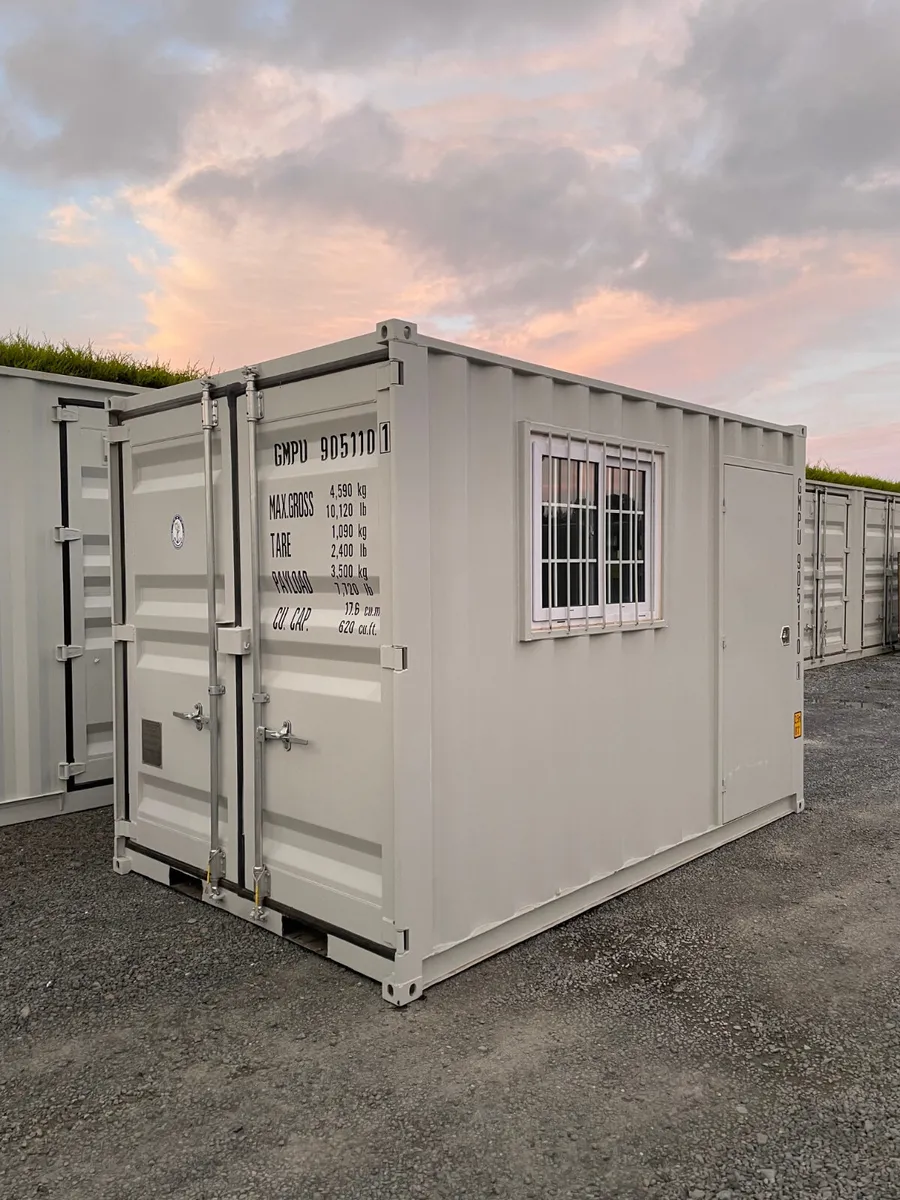 New 12ft Office Container **Online Auction** - Image 1