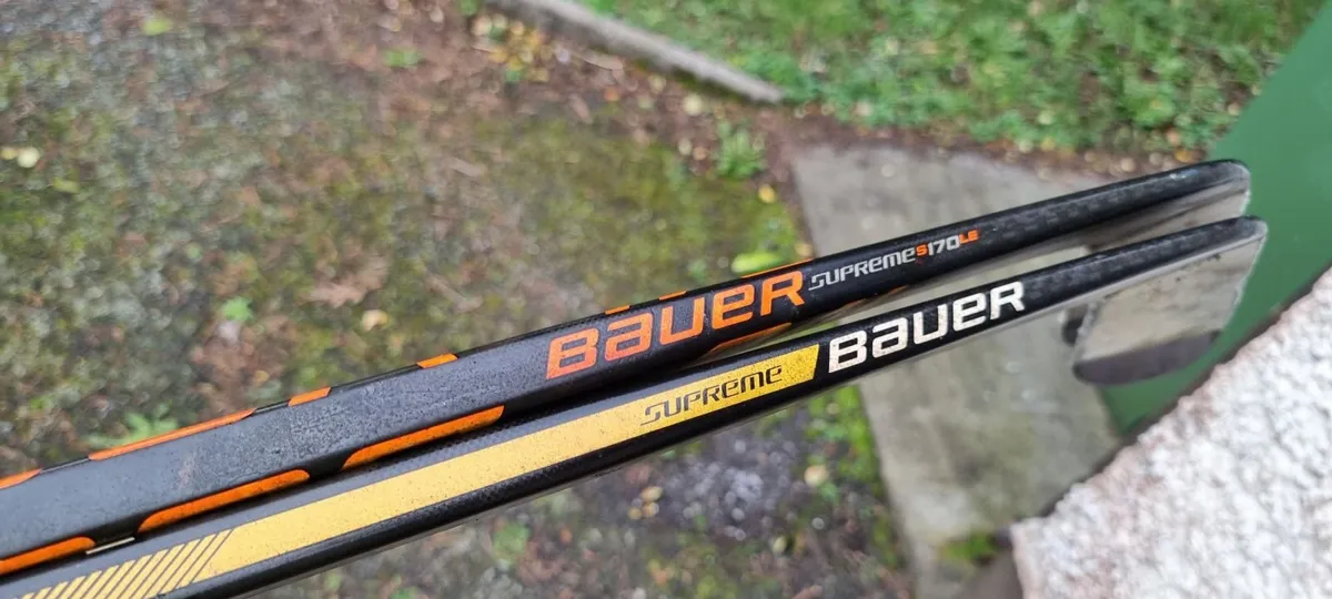 Ice hockey stick x2 Bauer (inline hockey) - Image 1