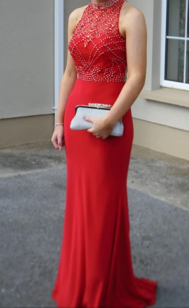 Red Debs Dress - Image 1