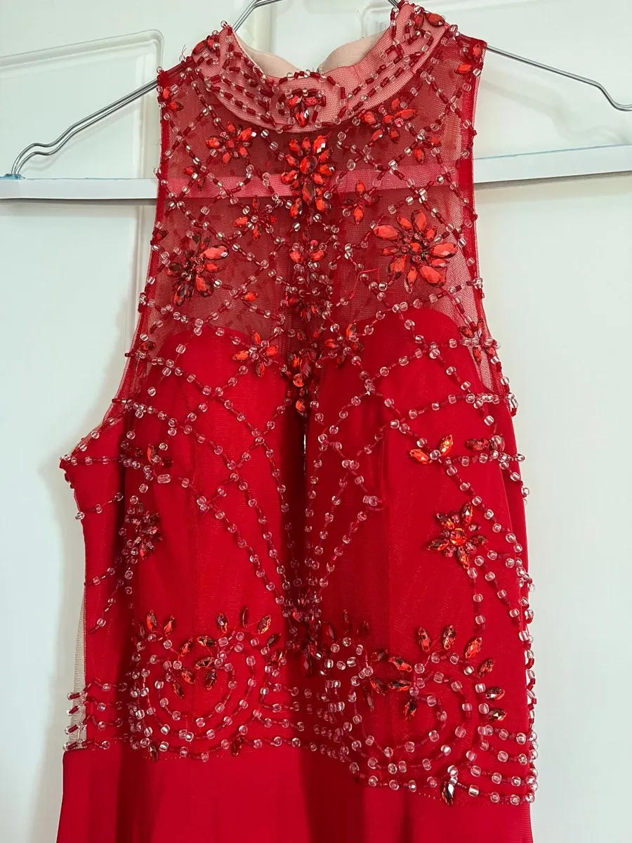 Red Debs Dress - Image 4