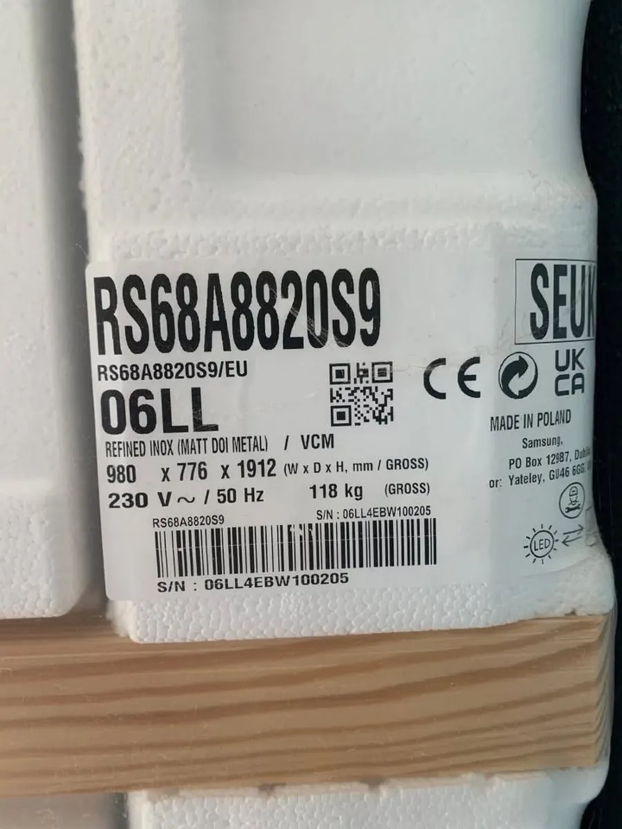 Samsung Series 7 American Style Fridge Freezer - Image 2