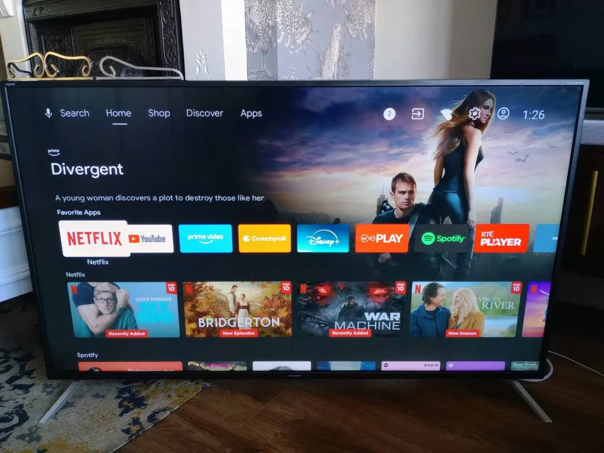 Sharp 50" 4K UHD ANDROID SMART TV 50BL1KA - Image 3