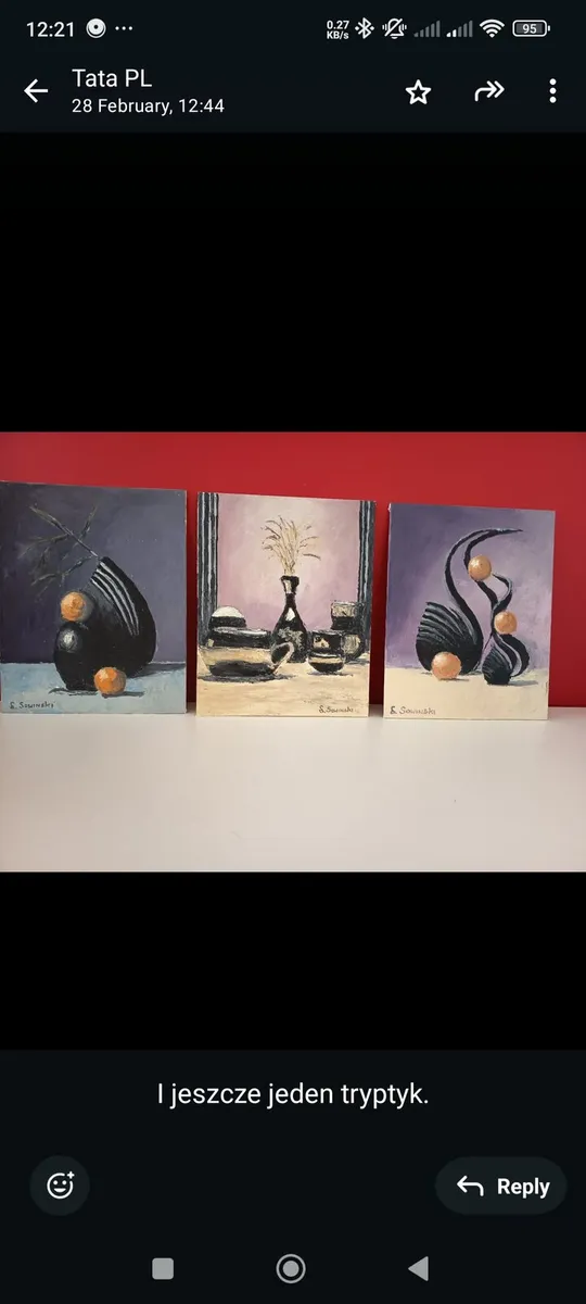 Triptych wall art - Image 2