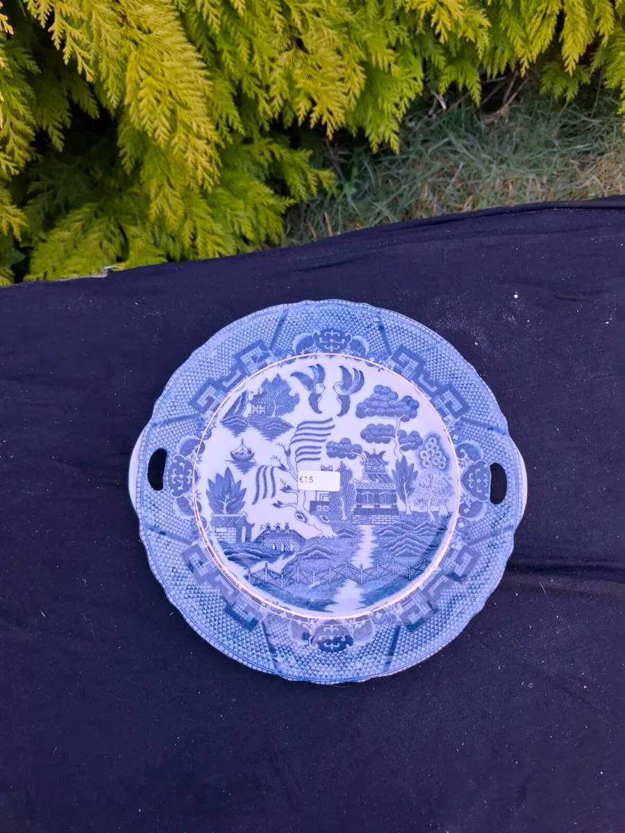 Willow style service plate - Image 1