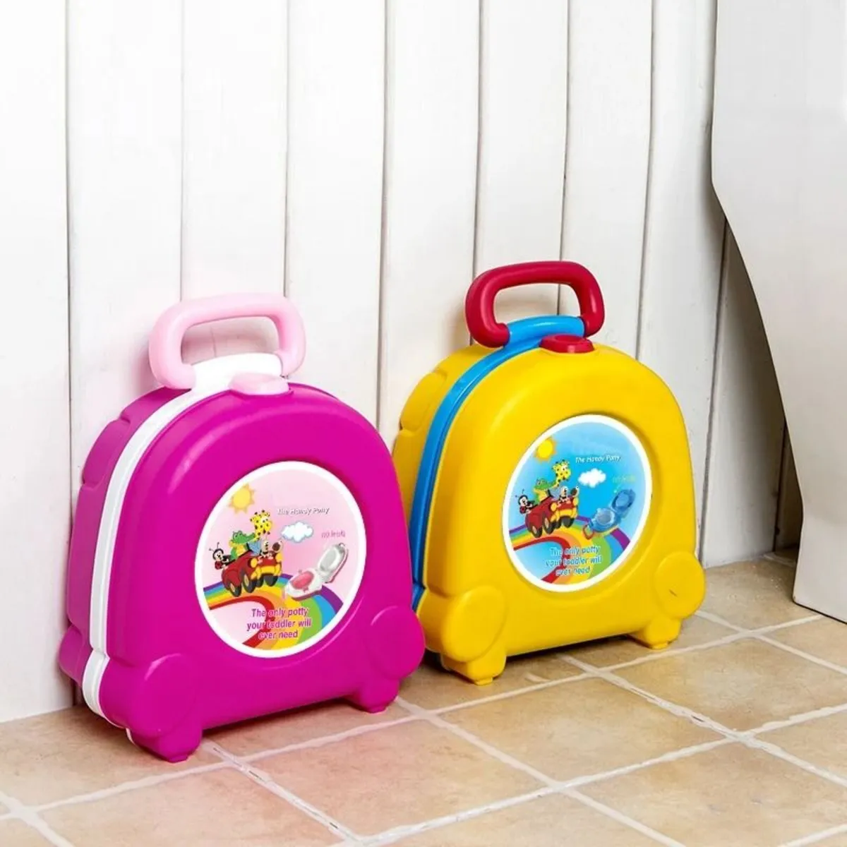 Travel Portable Kids Camp Bucket Toilet Cover - Image 4