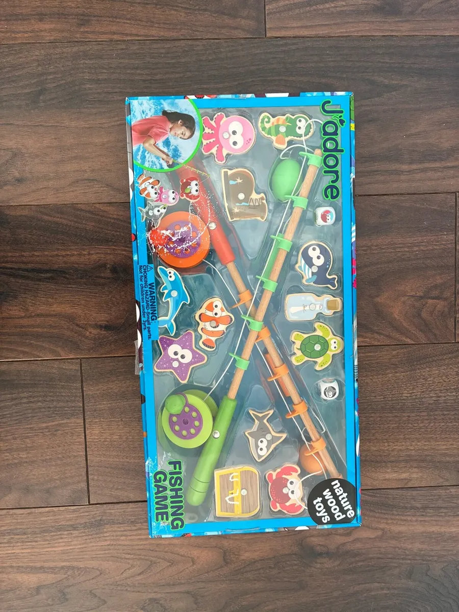 J’adore Wooden Fishing Game