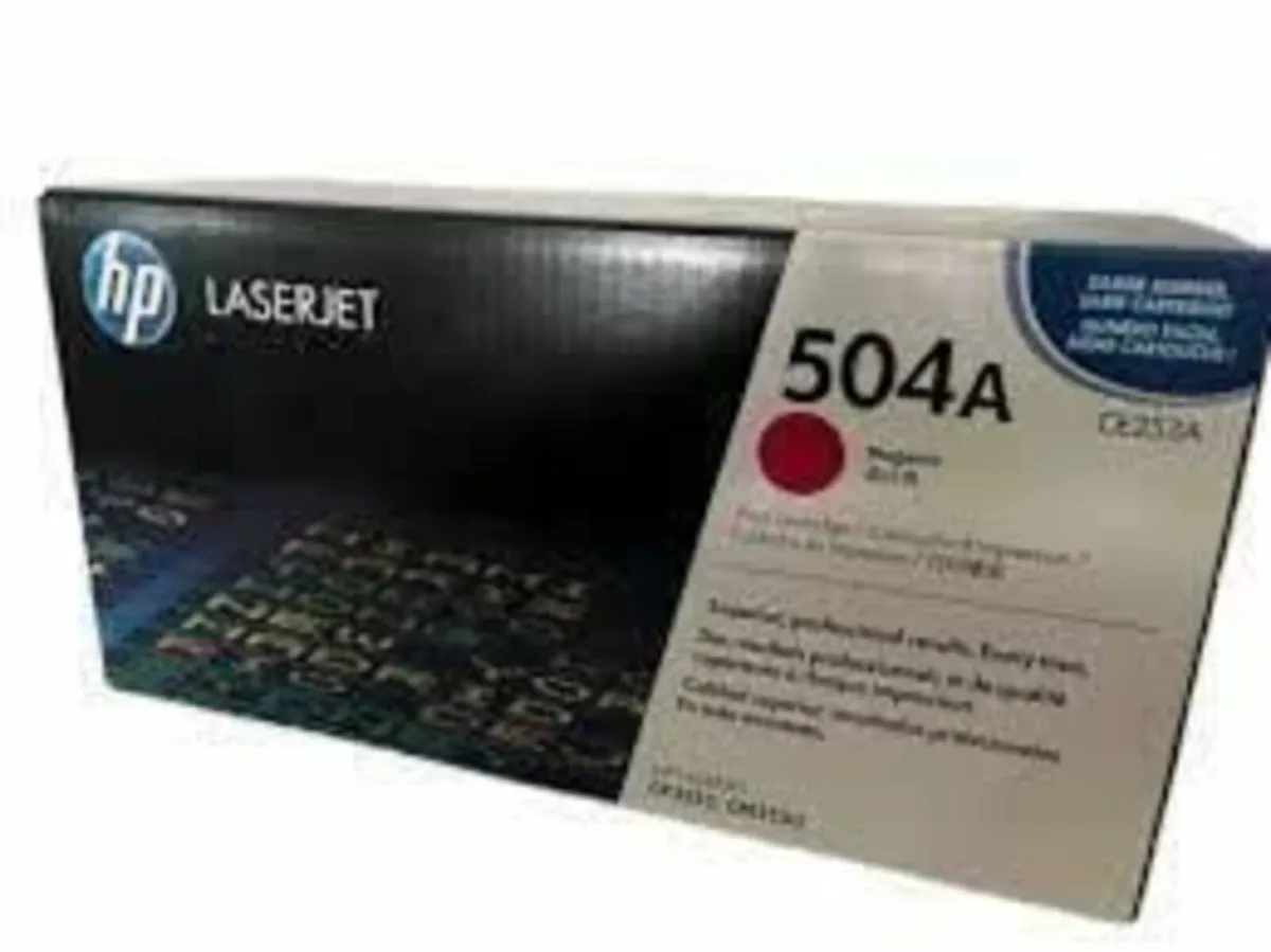 HP 504A Magenta LaserJet Toner Cartridge CE253A