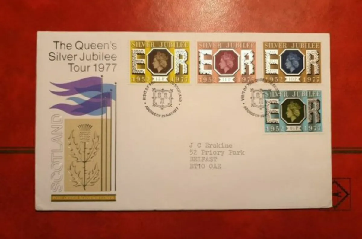 QEII Silver Jubilee Tour 1977 Stamp Covers - Image 4