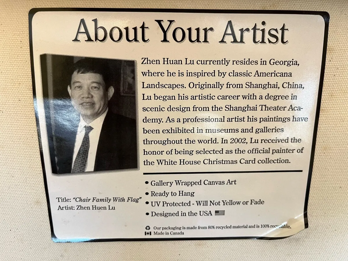 NEW Signed Print on Canvas - Image 2