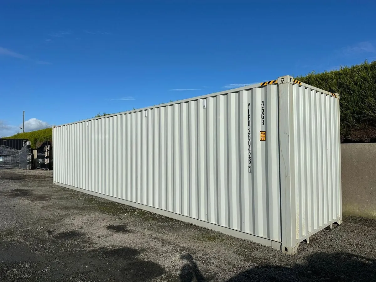 3 Door Open Side 40FT High Cube Shipping Container - Image 4