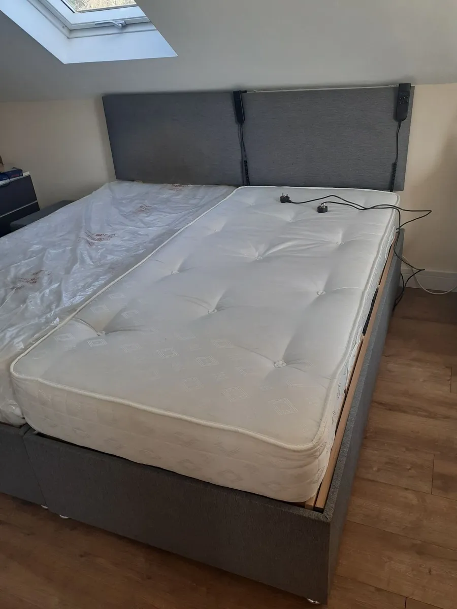 Electric Adjustable Bed - Double - VGC - Image 1