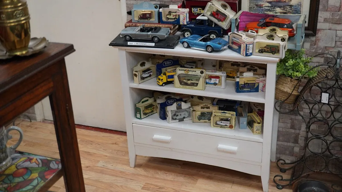 Vintage Low Bookcase - Image 1