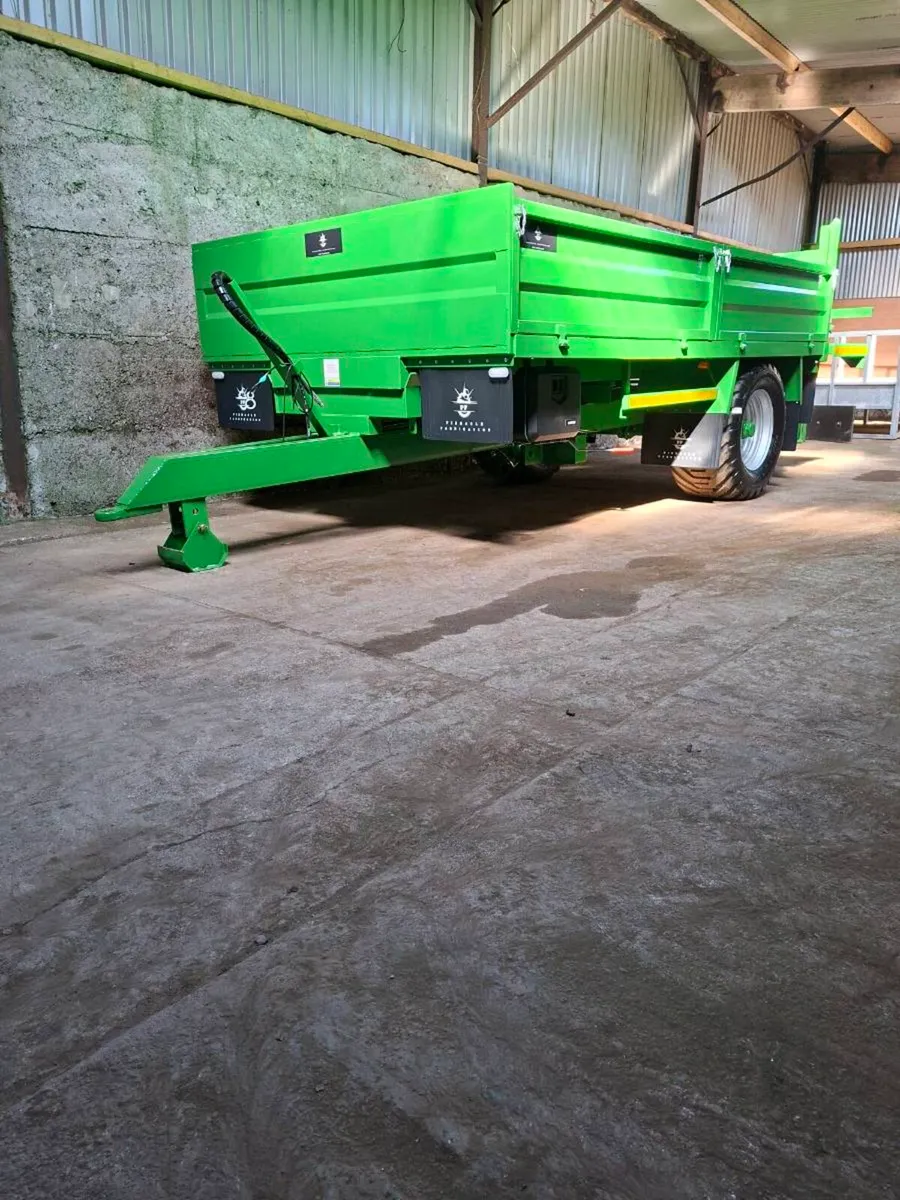 Pinnacle Fabrication 14x8 Tipping Trailer - Image 2