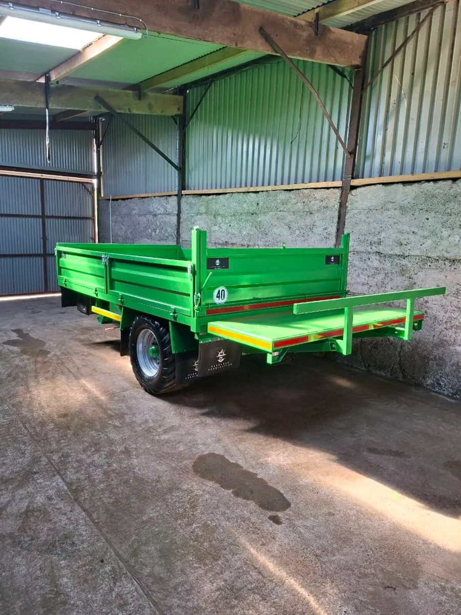 Pinnacle Fabrication 14x8 Tipping Trailer - Image 3