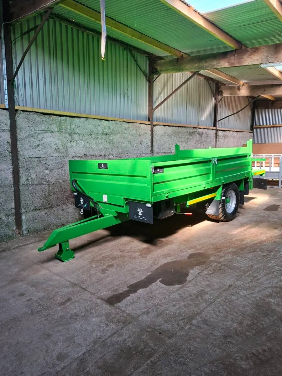 Pinnacle Fabrication 14x8 Tipping Trailer - Image 4