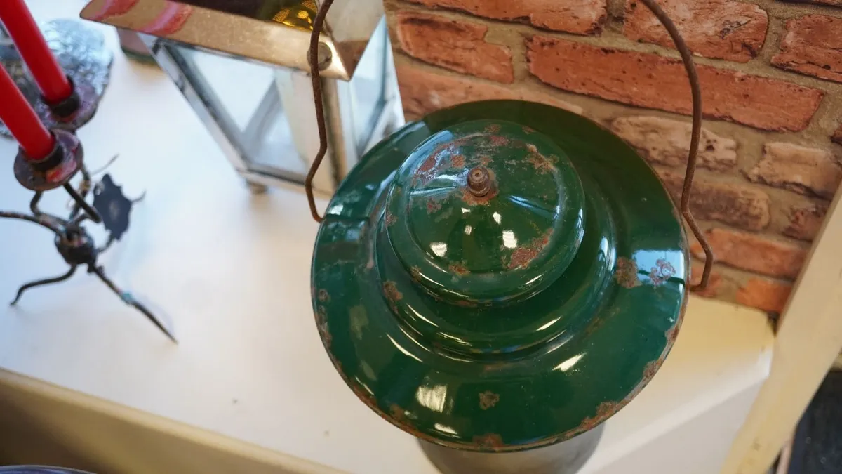 Vintage Paraffin Pressure Lantern - Image 2