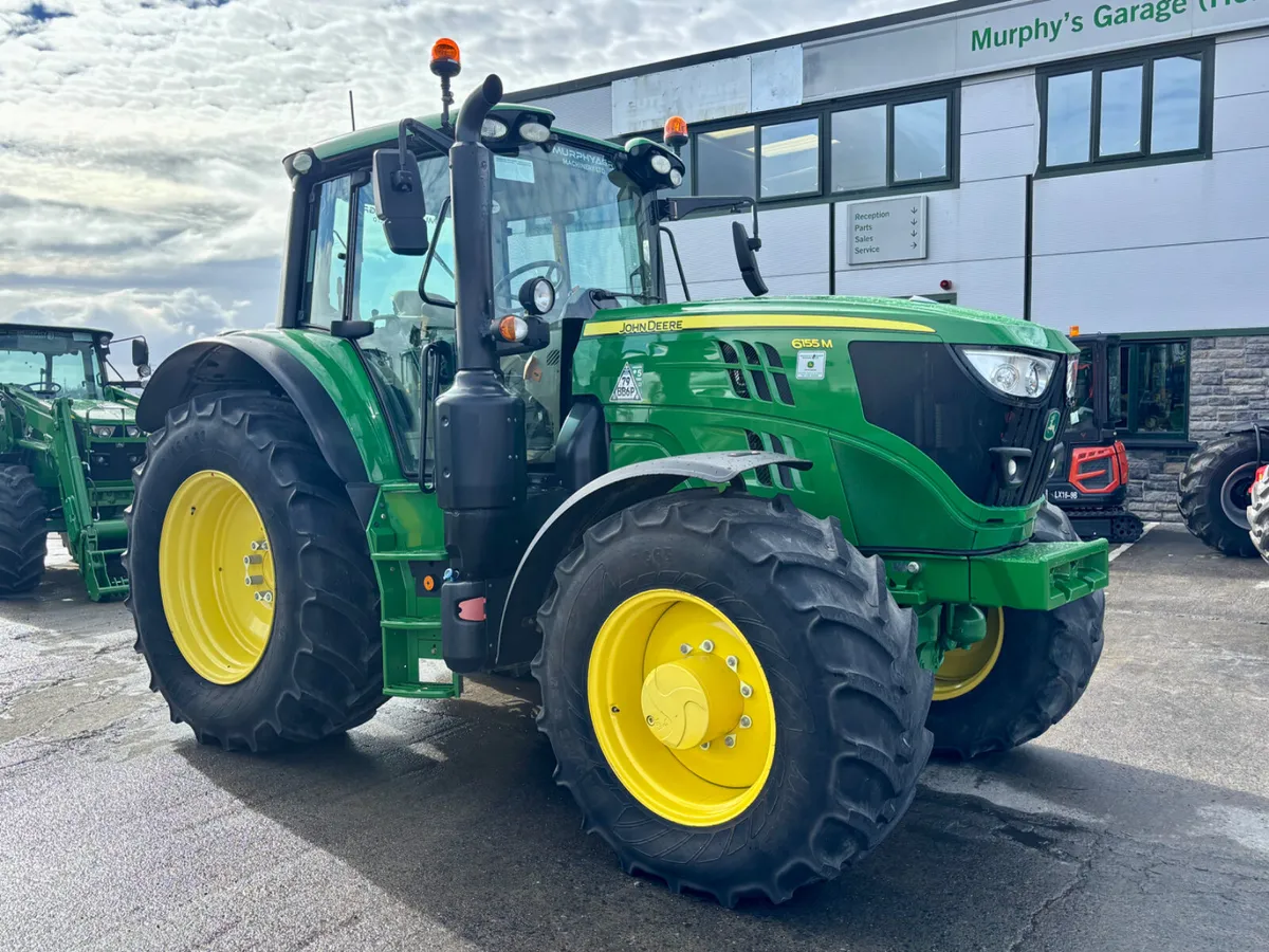 John Deere 6155M, Mint Cond, Low Hours, Warranty - Image 1