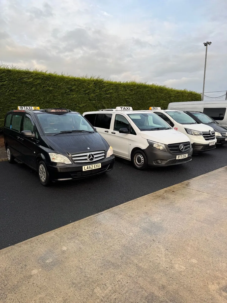 Several B-Plate taxis for sale or hire - Image 2