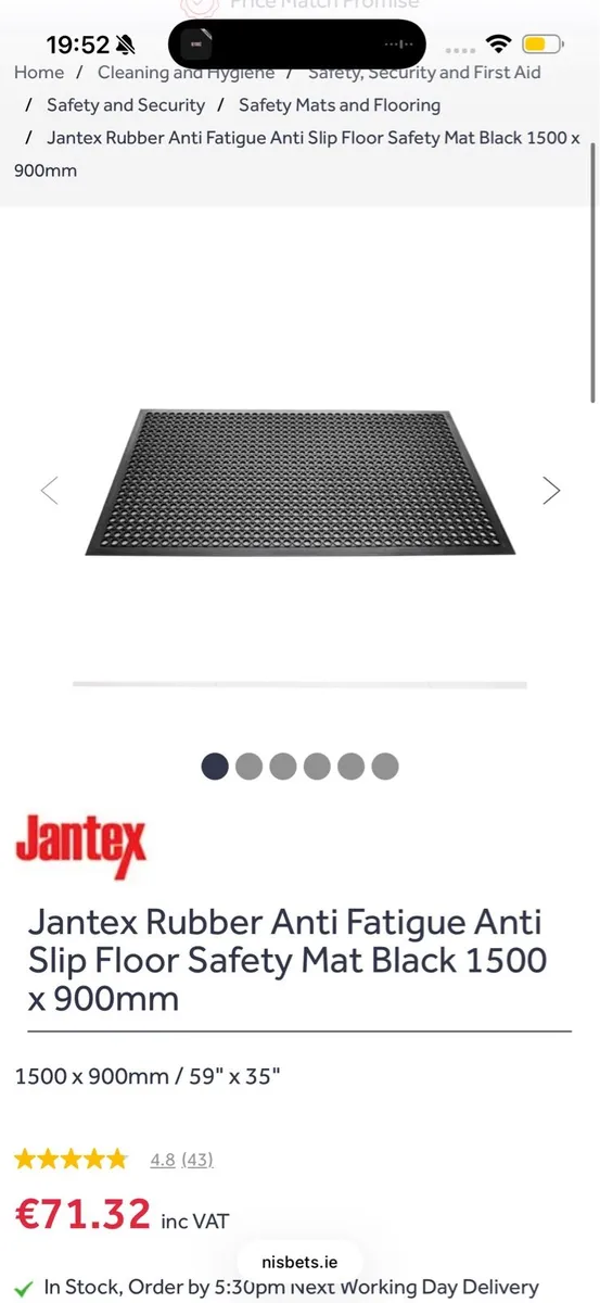 Jantex Anti fatigue mat