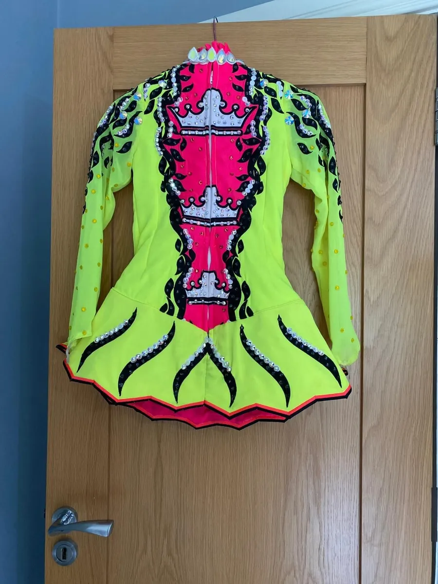 Irish Dancing Dress John Carey Suit 10-12 Yrs - Image 4