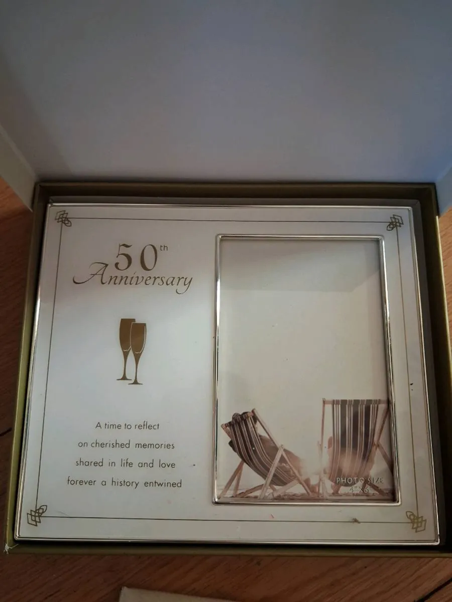 50th Photo frame - Image 1