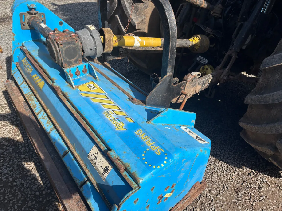 Agricom 1.5 metre flail topper - Image 2