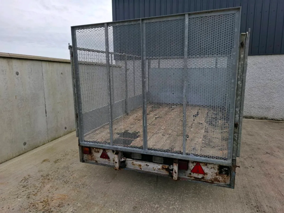 Ifor williams 10ft x 6ft 6" trailer with mesh side - Image 4