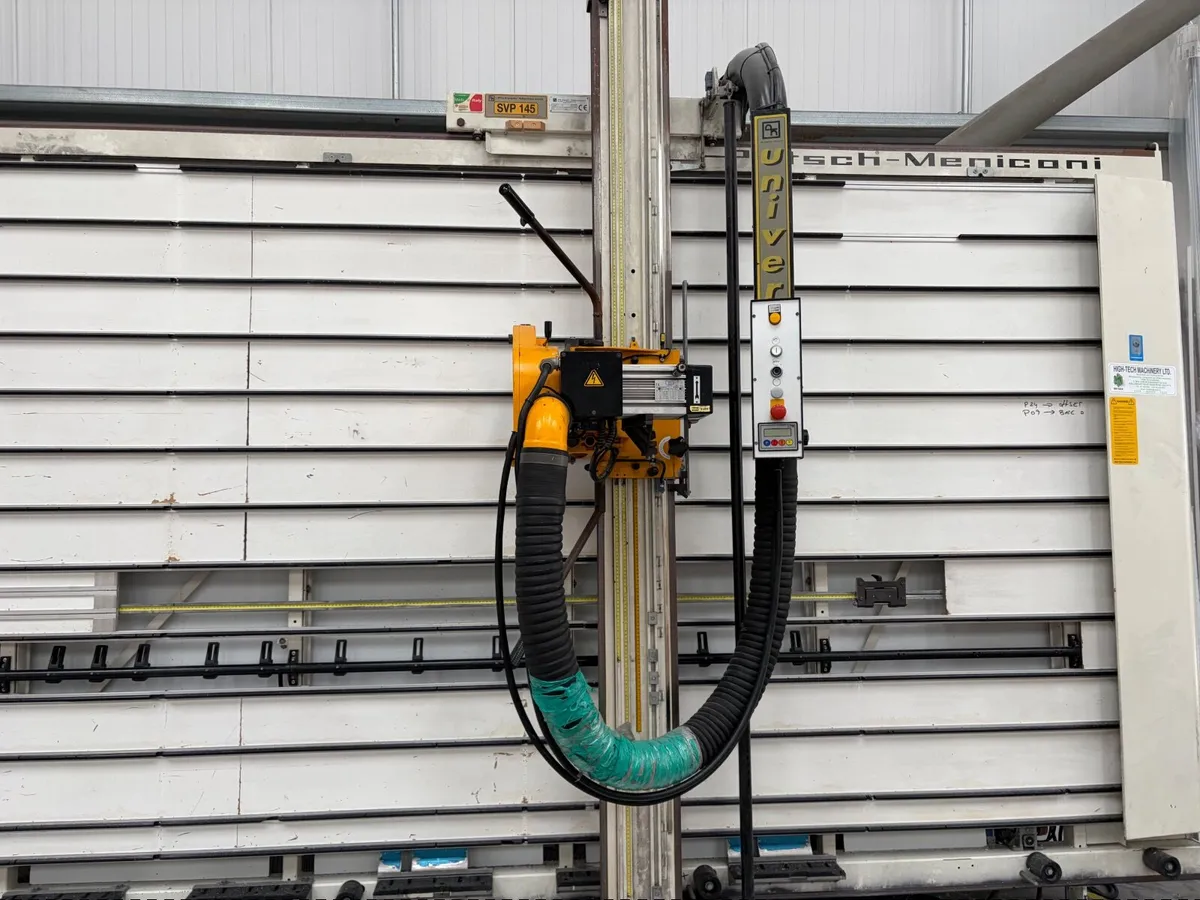 Vertical panel saw + dust extraction system + comp - Image 1