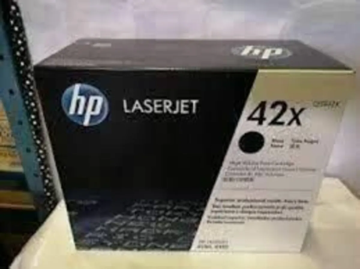 HP 42X (Q5942X) Original Black Toner Cartridge
