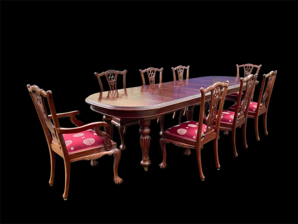 Mahogany William  London Tillman dining suite - Image 3