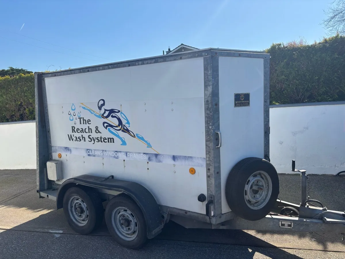 Reach & Wash window Cleaning Box Trailer - Image 2