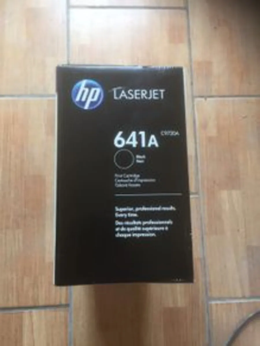HP 641A Black LaserJet Toner Cartridge C9720A